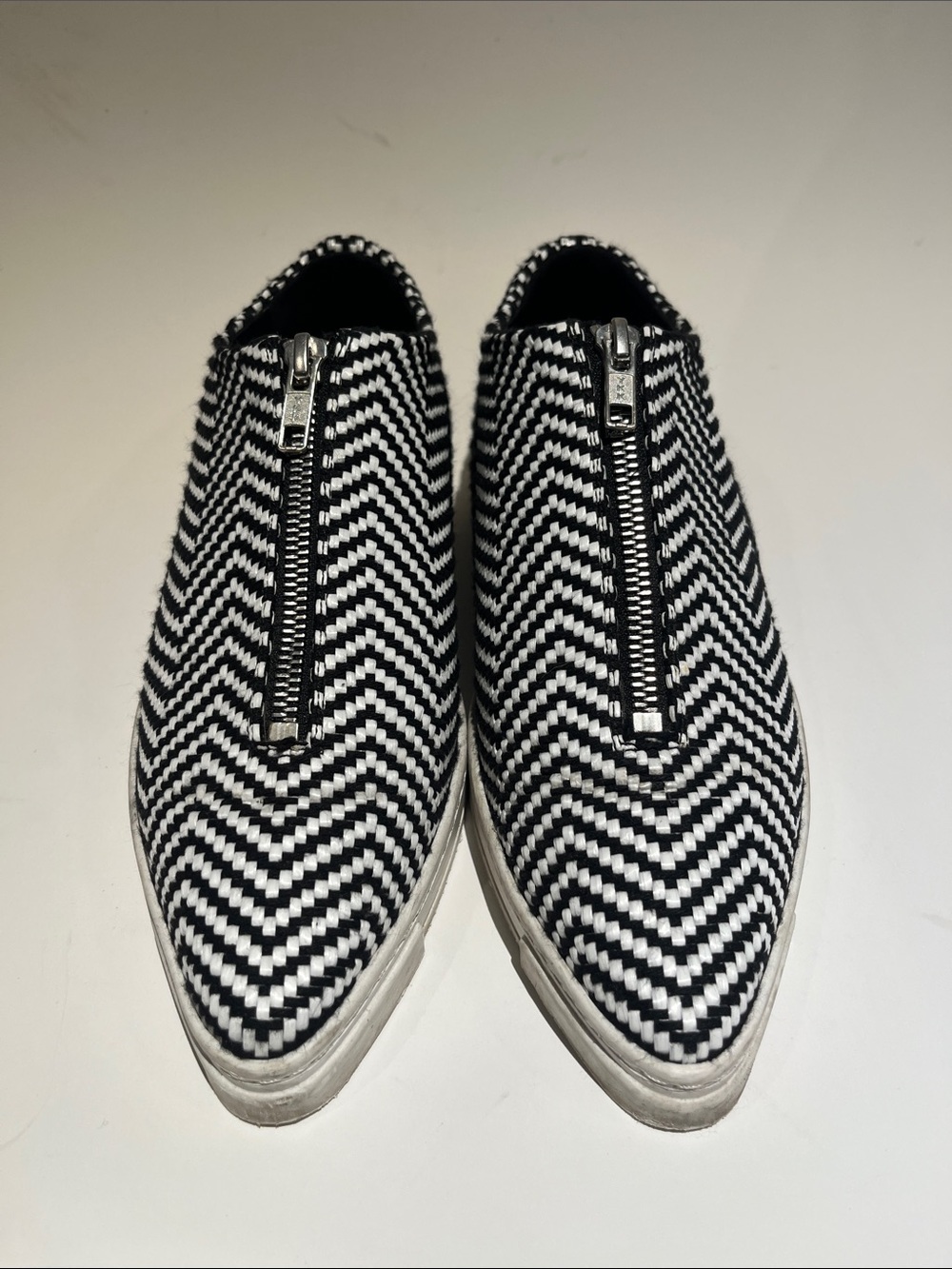 Stella McCartney woven zip shoes